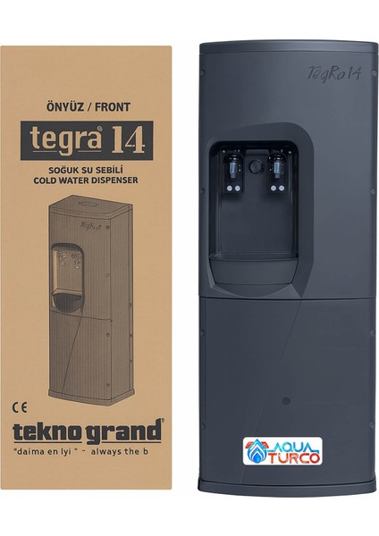 Endüstriyel Arıtmalı Su Sebili 14 Lt Tegra Paslanmaz Su Sebili