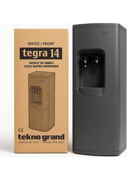 Endüstriyel Arıtmalı Su Sebili 14 Lt Tegra Paslanmaz Su Sebili modelleri