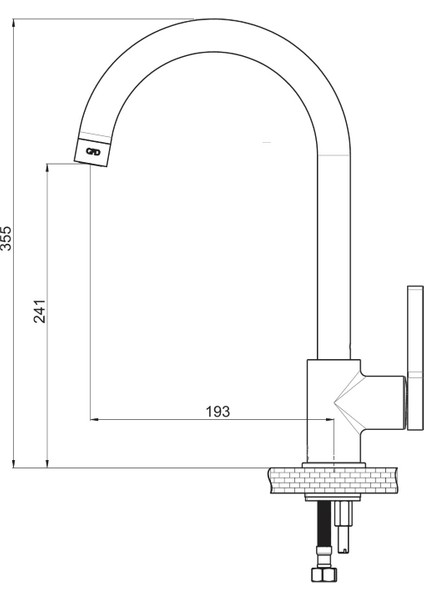 Gildo Tek Gövde Eviye Bataryası - MTE165-K-S- fiyatları