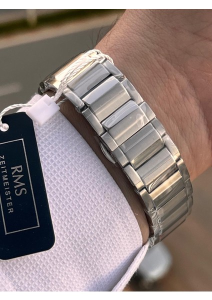 Rms Romanson Iç Fonksiyonları Aktif Italyan Tasarım Bileklik Hediyeli 5 Atm Erkek Kol Saati G1577.09 indirimleri