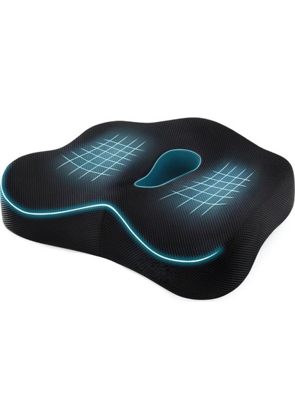 Konforlu Visco Oturma Minderi, Bel ve Kuyruk Sokumu Destek Yastığı