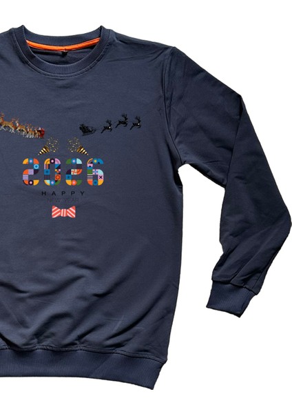 Yılbaşı Temalı Unisex Sweatshirt fiyatları
