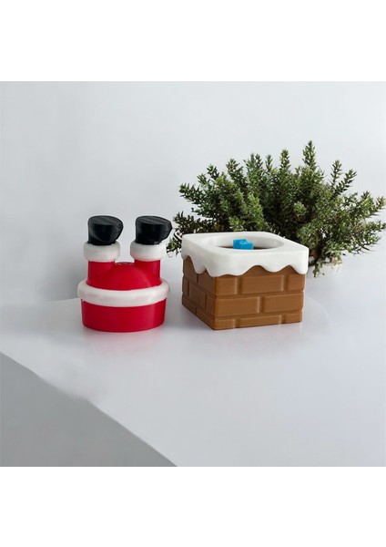 Bacaya Sıkışan Noel Baba Clicker - Mekanik Switchli Stres Oyuncağı fiyatları