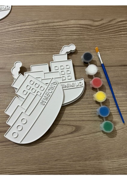 Boyama Seti Gemi modelleri