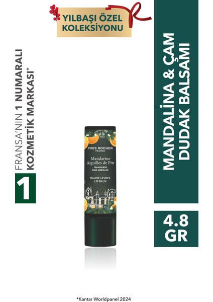 Yılbaşı Mandalina & Çam Dudak Balsamı-4.8 GR-61897