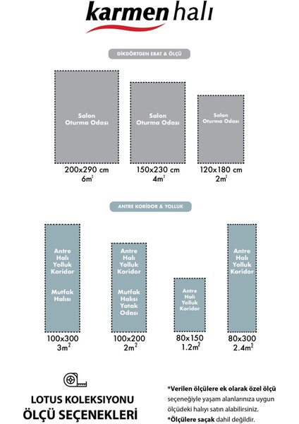 Lotus 8573 Gri Halı Renkli Iskandinav Desenli Modern Ince Akrilik Tozuaz Salon Yatak Odası Halısı