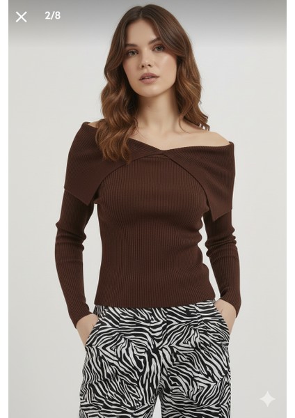 6304 Omuz Dekolte Triko