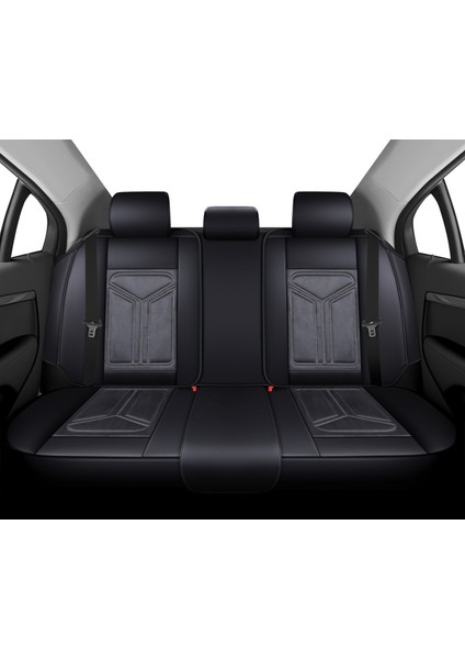 Fs Deri Serisi Chevrolet Epica 2006-2010 Ile Uyumlu Takmatik Kılıf, Gri modelleri