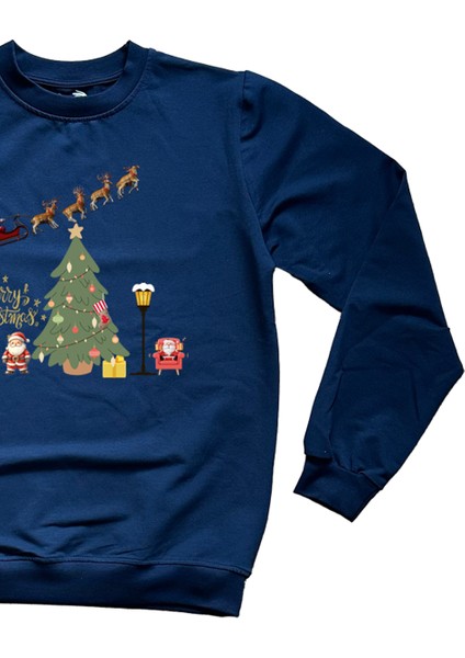 Yılbaşı Temalı Unisex Sweatshirt fiyatları