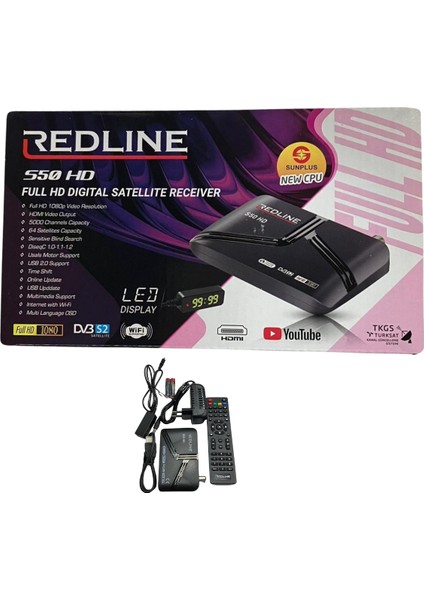 Hama Redline S50 Çanaklı Çanaksız Full Hd Yeni Kasa Wifi Uydu Alıcısı modelleri