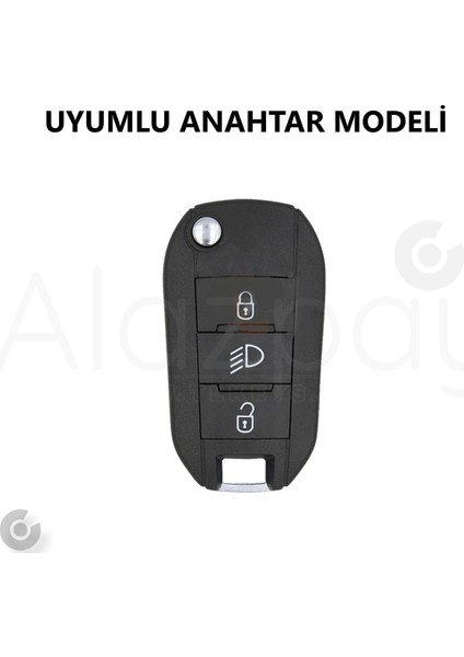 Peugeot 208 308 407 408 508 2008 3008 4008 5008 Rifter Rcz Desenli Silikon Anahtar Kılıfı (1 Adet) fiyatları