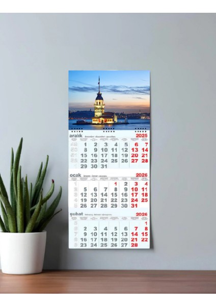 Mevlana 1 Spiralli Gemici Takvimi 2026 Kız Kulesi