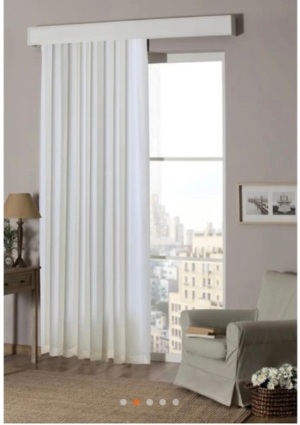 Saten Güneşlik Perde 1.sınıf Kalite Beyaz Güneşlik