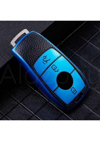 Mercedes A B C E S G Serisi Cla Cle Gls Gla Glb Glc Amg Deri Görünüm Tpu Anahtar Kılıfı