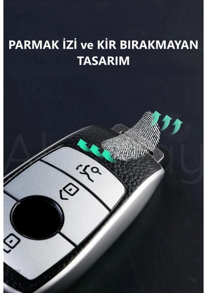Mercedes A B C E S G Serisi Cla Cle Gls Gla Glb Glc Amg Deri Görünüm Tpu Anahtar Kılıfı fırsatları