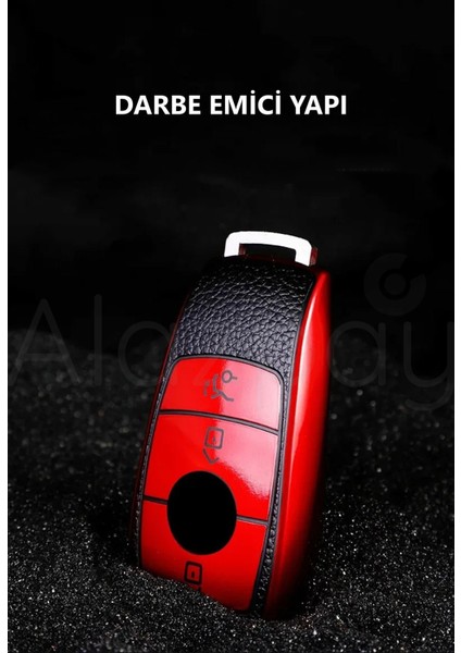 Mercedes A B C E S G Serisi Cla Cle Gls Gla Glb Glc Amg Deri Görünüm Tpu Anahtar Kılıfı indirimleri