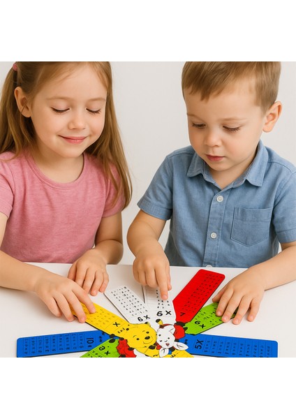 Ahşap Çarpım Tablosu Kartları (9x6 Cm) – Çocuklar Için Matematik Öğrenme Eğitici Oyuncak fırsatları