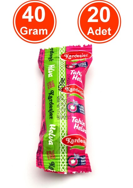 Sade Tahin Helva Mini Boy 40 G x 20 Adet