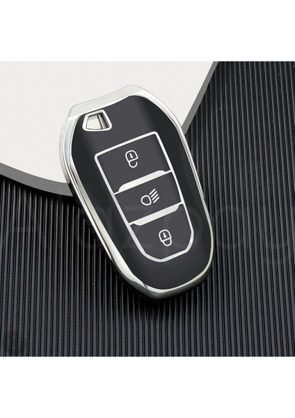 Peugeot 2008 3008 4008 5008 208 308 408 508 Rifter Tpu Anahtar Kılıfı (Sustasız)