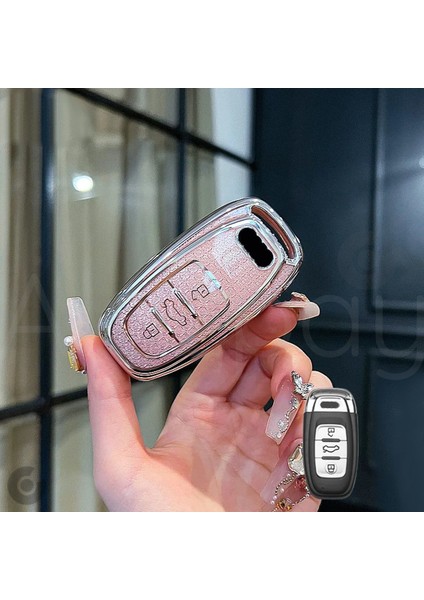 Audi A1 A3 A4 A5 A6 A7 A8 Q3 Q5 Q7 S4 S5 S6 S7 S8 R8 Tt Elmas Kesim Tpu Anahtar Kılıfı