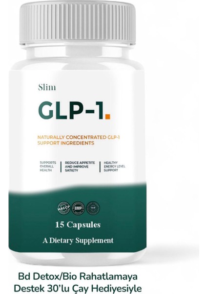 2 Kutu Glp -1 (Good Laboratory Practice) Tarçın,yeşil Çay ve Yaban Mersini Ekstratı Içeren Detox Için Yardımcı Takviye Edici Gıda Kapsülü indirimleri