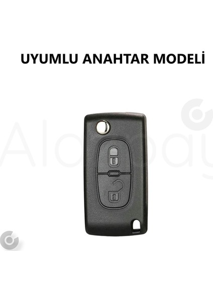 Peugeot 107 206 207 307 308 406 3008 Deri Görünüm Tpu Anahtar Kılıfı (2 Tuş) fiyatları