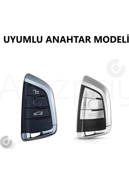 Bmw 1 3 5 6 7 Serisi G32 G30 G20 G11 & X1 X3 X5 X6 X7 & F20 Desenli Silikon Anahtar Kılıfı fiyatları