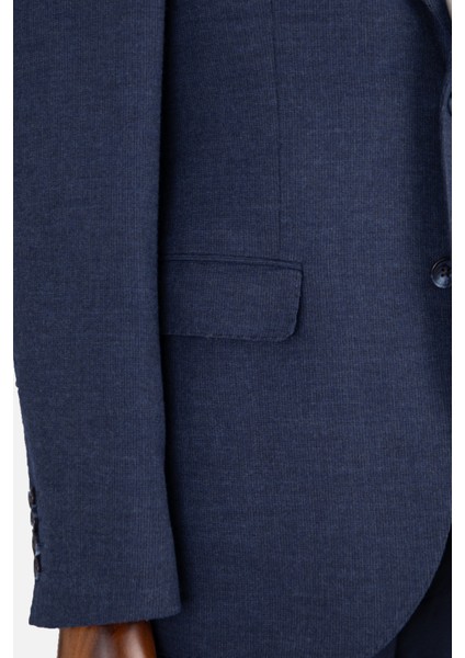 Erkek Iki Düğme Ceket Flanel Yün Desenli Sivri Yaka Çift Yırtmaç Havacı indirimleri