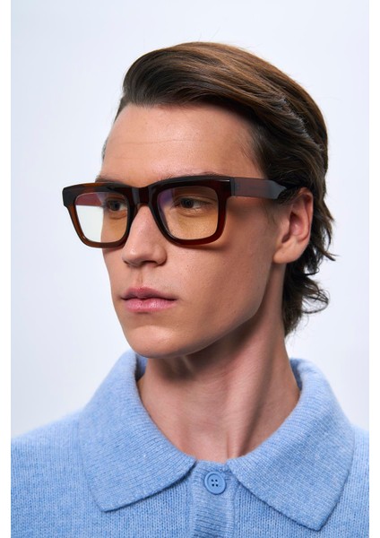 Velmor Brown Erkek Mavi Işık Koruyucu Gözlük modelleri