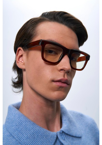 Velmor Brown Erkek Mavi Işık Koruyucu Gözlük fırsatları