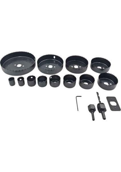 Fixonic Eratool ERA56345 19-127MM Ahşap Panç Seti (16 Parça)