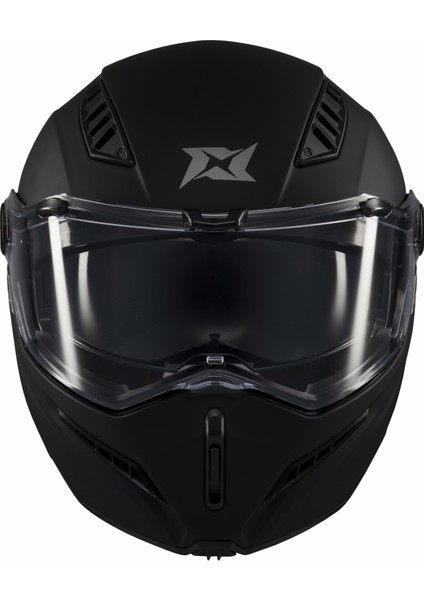 Ghostfighter Sv Mat Siyah Motosiklet Çene Açılır Kaskı modelleri