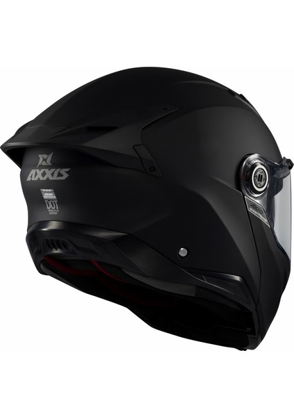 Ghostfighter Sv Mat Siyah Motosiklet Çene Açılır Kaskı fırsatları