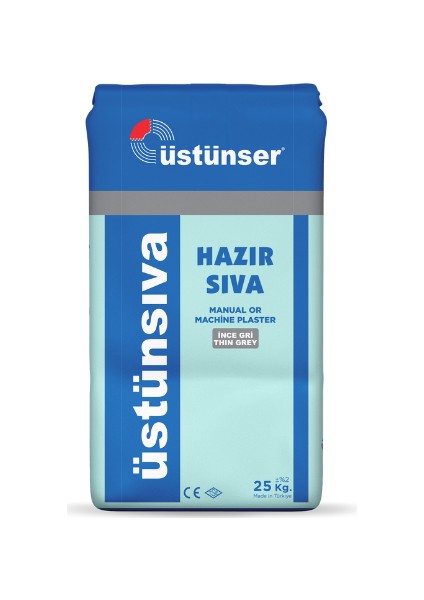 3 kg Üstünser Kalın Hazır Sıva