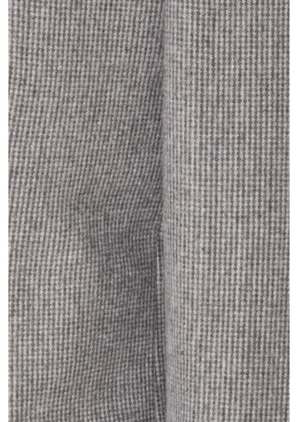 Erkek Iki Düğme Ceket Yün Kaz Ayağı Desen Mono Yaka Torba Cep Gri fırsatları