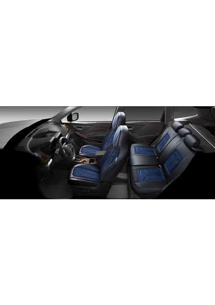 Fs Deri Serisi Chevrolet Caprice 2006-2017 Ile Uyumlu Takmatik Kılıf, Mavi fiyatları