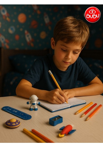 Kids Dreamy Set - 13 Parça 3 Boyutlu Kırtasiye Seti modelleri