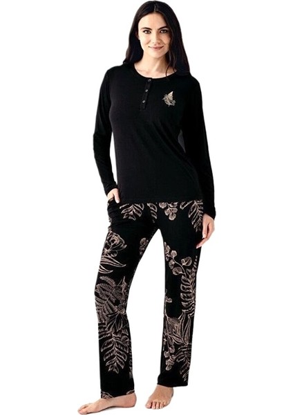 Modal Pamuk Büyük Beden Bayan Pijama Takım