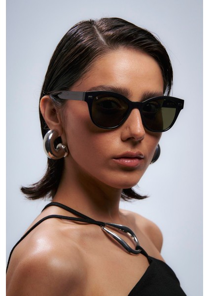 Edson Black Green Güneş Gözlüğü modelleri