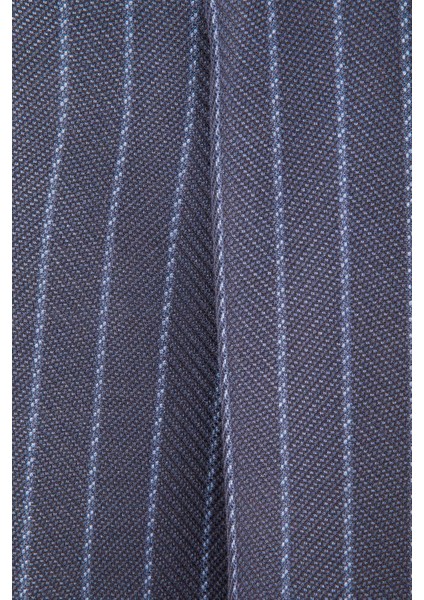 Erkek Iki Düğme Ceket Casual Torba Cep Mono Yaka Gofre Kumaş Indigo indirimleri