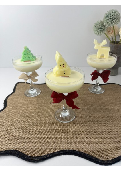 Yeni Yıl Kokteyl Mum