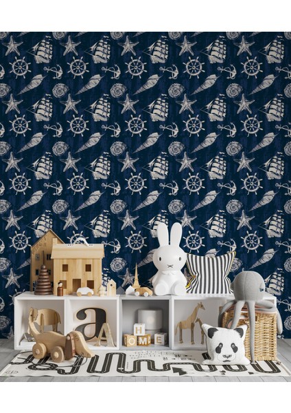 213-1 - Deniz Temalı Çocuk Odası Duvar Kağıdı fiyatları