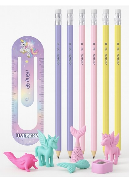 Kids Dreamy Set - 13 Parça 3 Boyutlu Kırtasiye Seti fiyatları