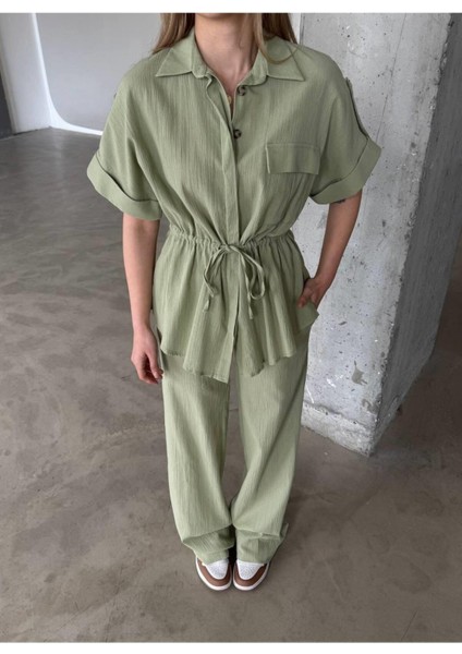 Pamuklu Pantolon Gömlek Takım indirimleri