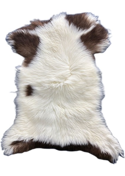 Naturel Doğal Desenli Benekli Uzun Tüylü Boyasız Medikal Koyun Postu modelleri