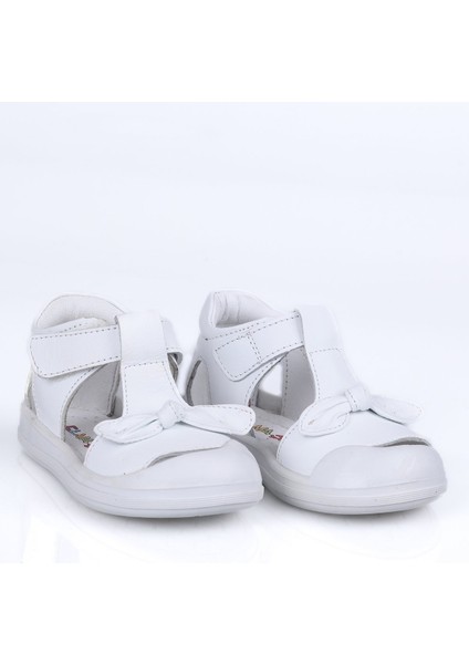 K.713 Hakiki Deri Sandalet I.b. Beyaz - 24 modelleri