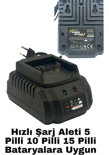 ve Diğer Tüm Marka Modellere Uyumlu Standtlı Hızlı Şarj Cihazı