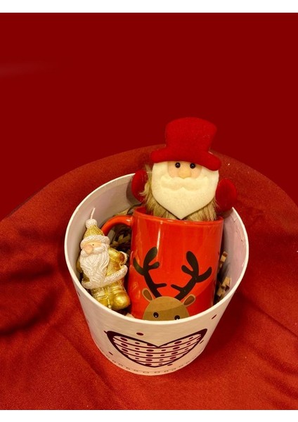 Yılbaşı Hediye Paketi Kutulu 4 Parça