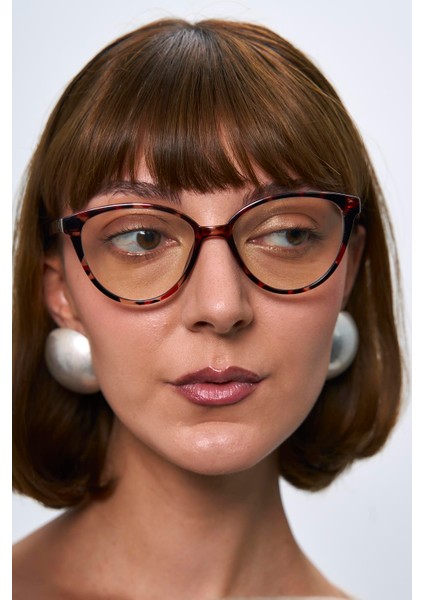 Marion Dark Leopard Mavi Işık Koruyucu Gözlük fırsatları