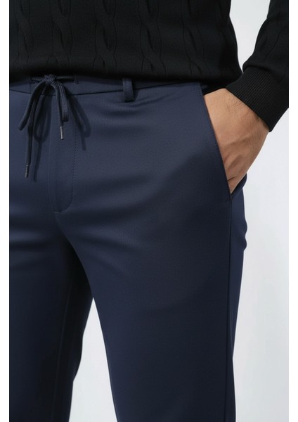 Venüs Overseyst Lastikli Lacivert Pantolon modelleri